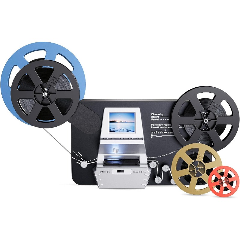 Super 8 Film Reel - เครื่องแปลงฟิล์ม 8 มม. และซูเปอร์ 8 ฟิล์มเป็นดิจิทัล,