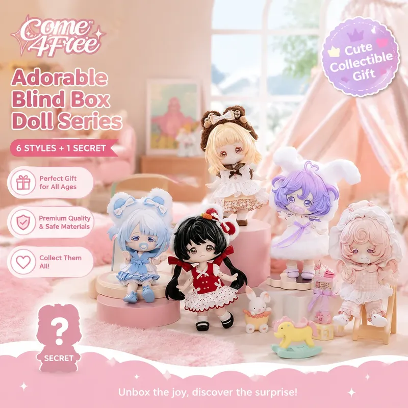 Collectible Collection - Come4free Blind Box Series ตุ๊กตา BJD