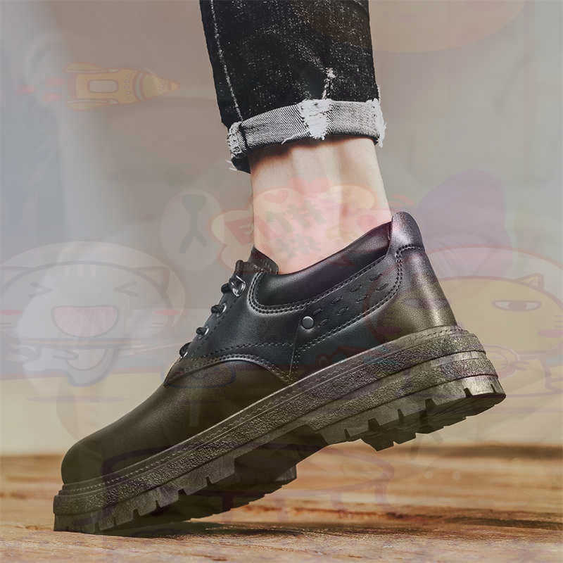 Vintage And Collectible Stores - Dark Natural หนังแฟชั่น Trainers เทนนิสรองเท้าผ้าใบผู้ชายรองเท้าแฟชั่นรองเท้าผ้าใบคุณภาพกีฬาราคาต่ําสุขภาพ