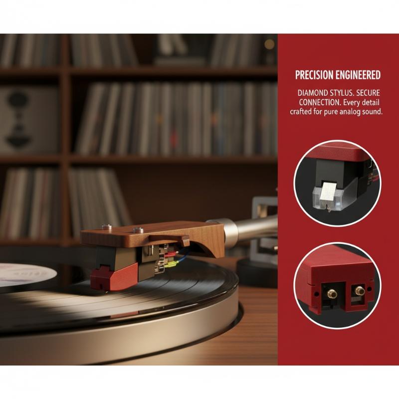 Record Player Needle - หัวเข็มเครื่องเล่นแผ่นเสียง ATN3600L สำหรับเครื่องเล่นแผ่นเสียง AT-LP60 อะไหล่เปลี่ยนสำหรับนักฟังเพลงระดับออดิโอไฟล์