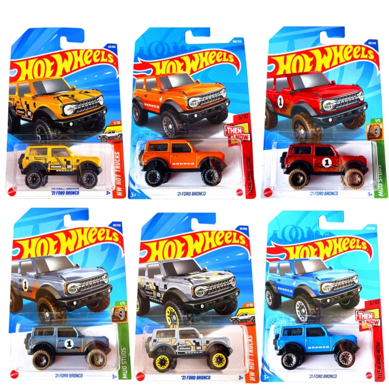 Mattel Collectible & Vintage Dolls - ฮอตวีลส์ แมทเทล รถโมเดลไดแคสต์ขนาด 1/64 รุ่นปี 2021