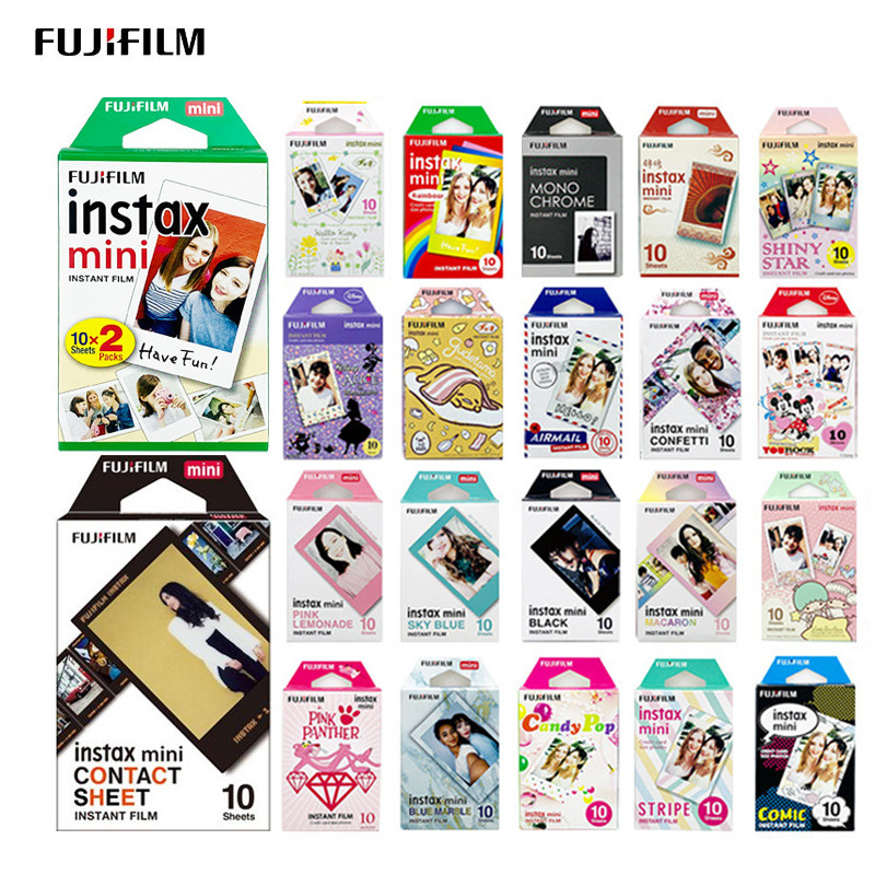 Super 8 Film Reel - Fujifilm Instax Mini ฟิล์มสี 10-50 แผ่นสําหรับ