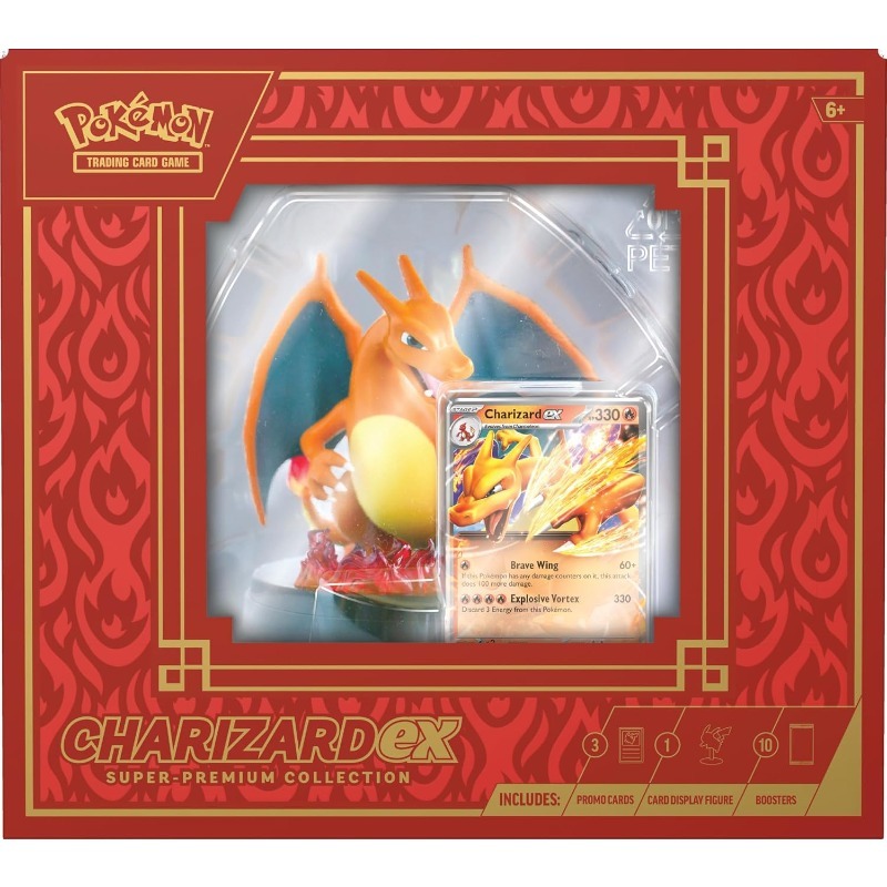 Collectible Collection - โปเกมอน TCG ชาริซาร์ด EX ซูเปอร์พรีเมียมคอลเลคชั่น