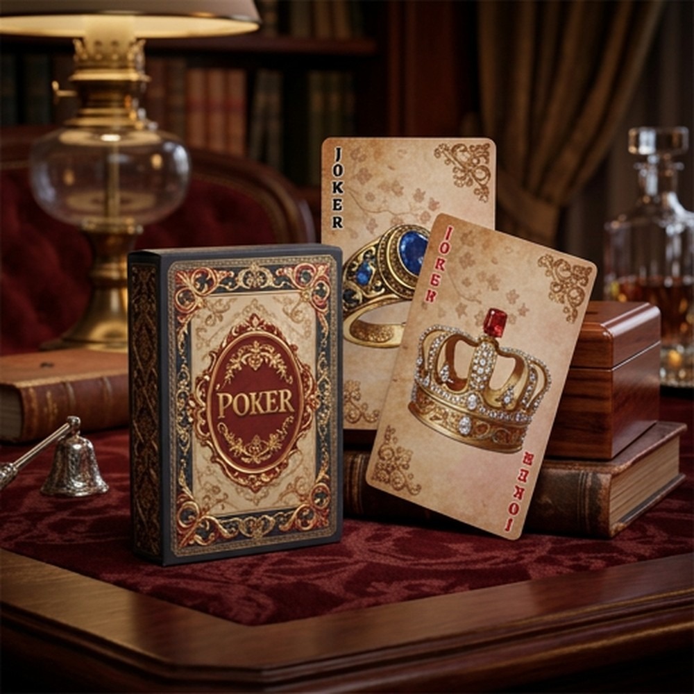 ชุดไพ่เล่นวินเทจลายพระราชวัง 5 - Vintage Collectible Playing Cards บทวิจารณ์และราคา
