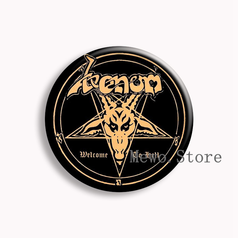Rock Mayhem Band นุ่มปุ่ม Pin  - Vintage Collectible Buttons บทวิจารณ์และราคา
