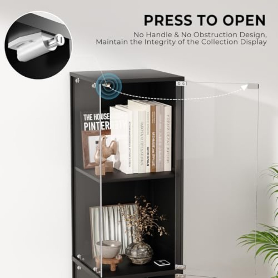 ตู้โชว์มุมพร้อมประตูกระจก ทำจา - Collectible Collection บทวิจารณ์และราคา