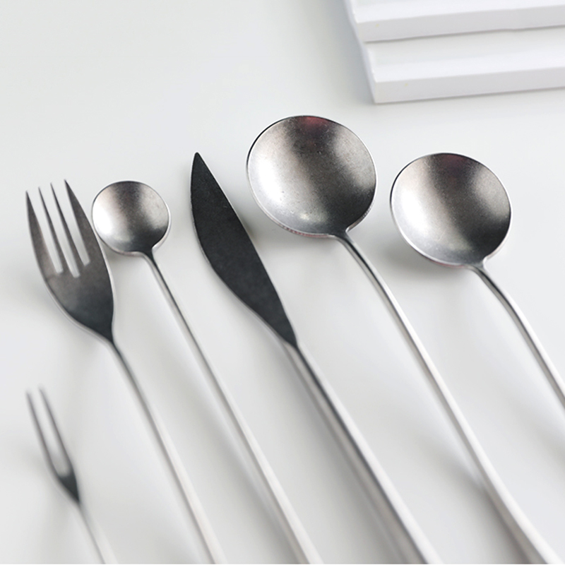 Retro 304ชุดช้อนส้อมสแตนเลส We - Vintage Collectible Spoons บทวิจารณ์และราคา