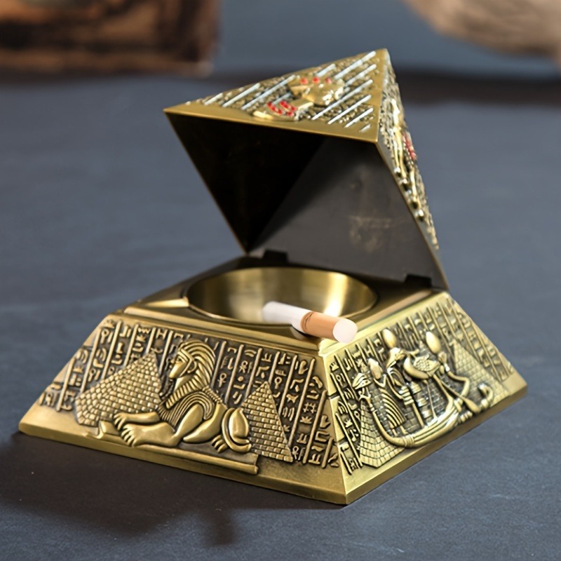 ที่เขี่ยบุหรี่รูปปิรามิดฟาโรห์ - Vintage Collectible Ashtrays บทวิจารณ์และราคา