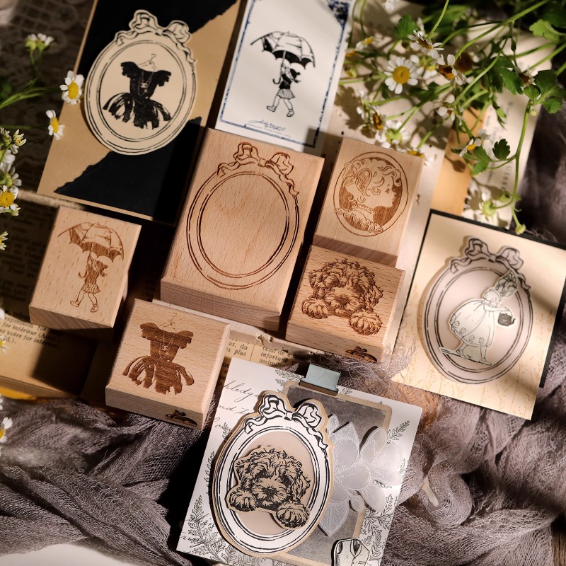 วินเทจน่ารักสาวดอกไม้เด็กหมีไม - Vintage Collectible Stamps บทวิจารณ์และราคา