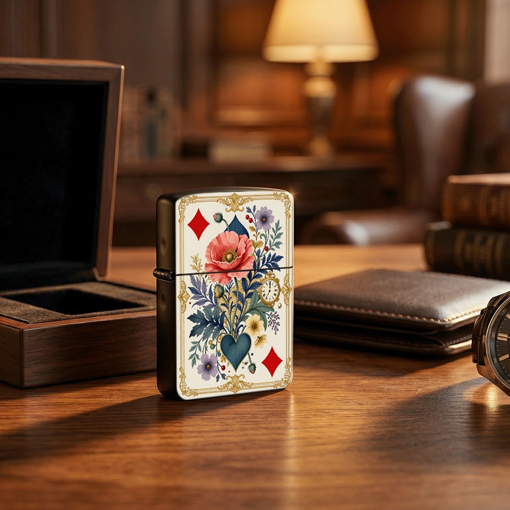 ไฟแช็กแบบฝาพับสไตล์ไพ่ทาโรต์วิ - Vintage Collectible Playing Cards บทวิจารณ์และราคา
