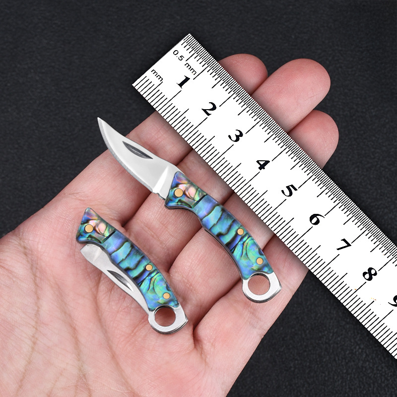 พวงกุญแจมีดพับขนาดเล็ก ใบมีดสแ - Vintage Collectible Knife บทวิจารณ์และราคา