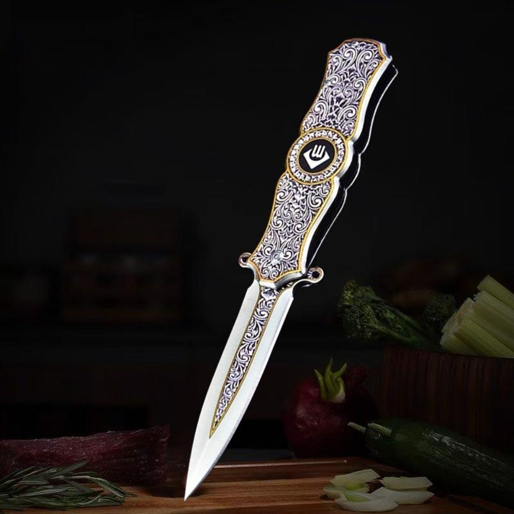 CM78 มีดพับพกพาสไตล์วินเทจ ลาย - Vintage Collectible Knife บทวิจารณ์และราคา