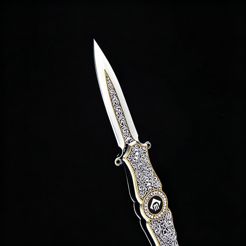 CM78 มีดพับพกพาสไตล์วินเทจ ลาย - Vintage Collectible Knife บทวิจารณ์และราคา