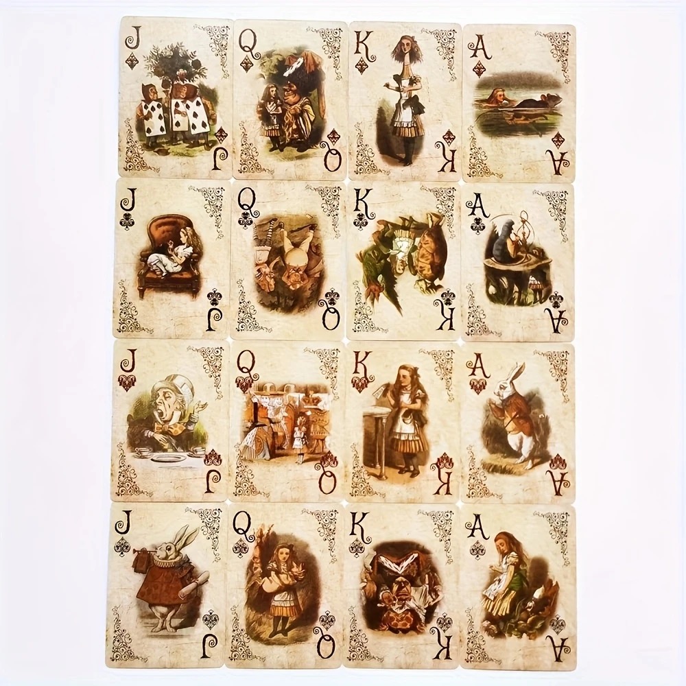 1 ชุด/2 ชุด ไพ่กระดาษวินเทจอลิ - Vintage Collectible Playing Cards บทวิจารณ์และราคา