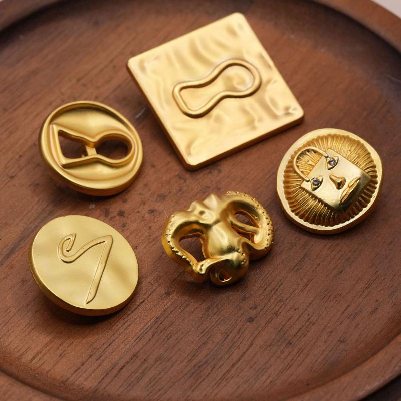 กระดุมโลหะวินเทจรูปหัวใจ สำหรั - Vintage Collectible Buttons บทวิจารณ์และราคา