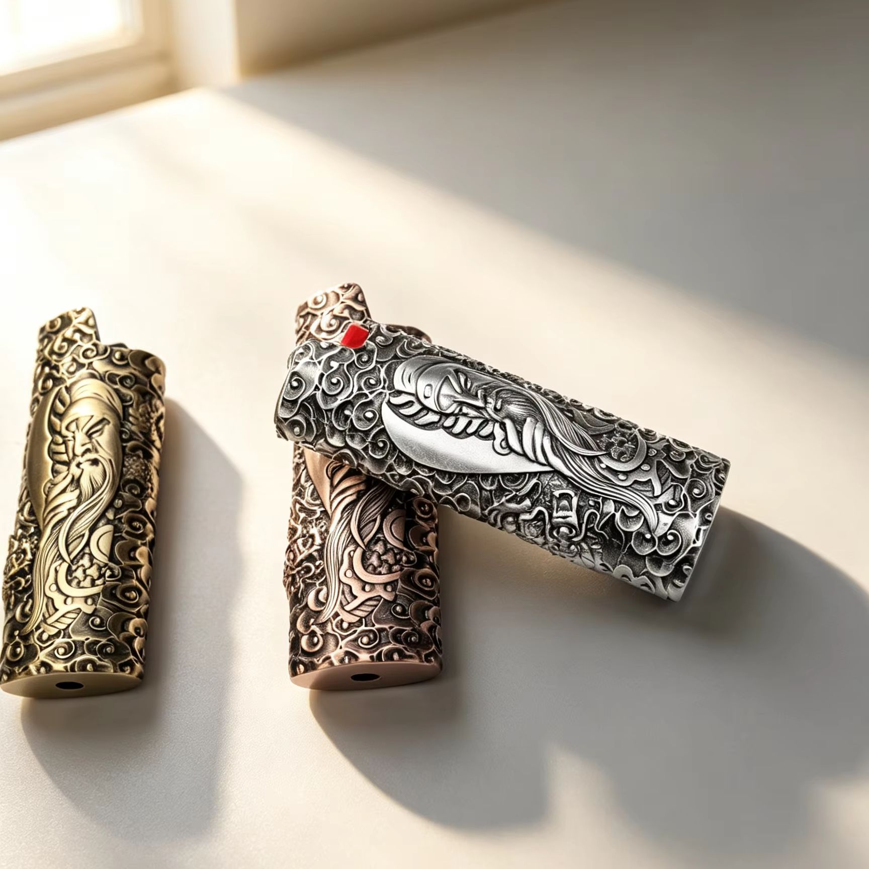 เคสไฟแช็กโลหะผสมสังกะสีสำหรับ  - Vintage Collectibles บทวิจารณ์และราคา