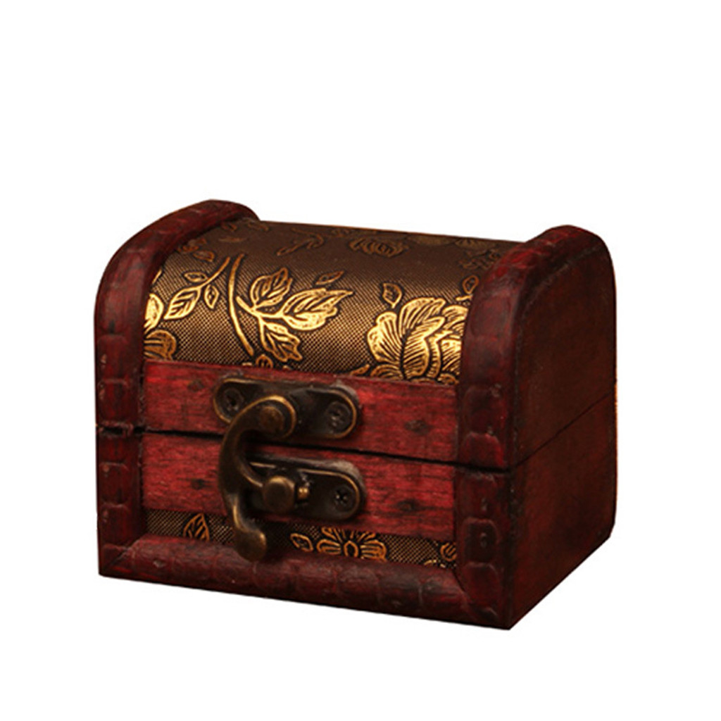 กล่องเครื่องประดับไม้สไตล์จีนโ - Vintage Collectibles บทวิจารณ์และราคา