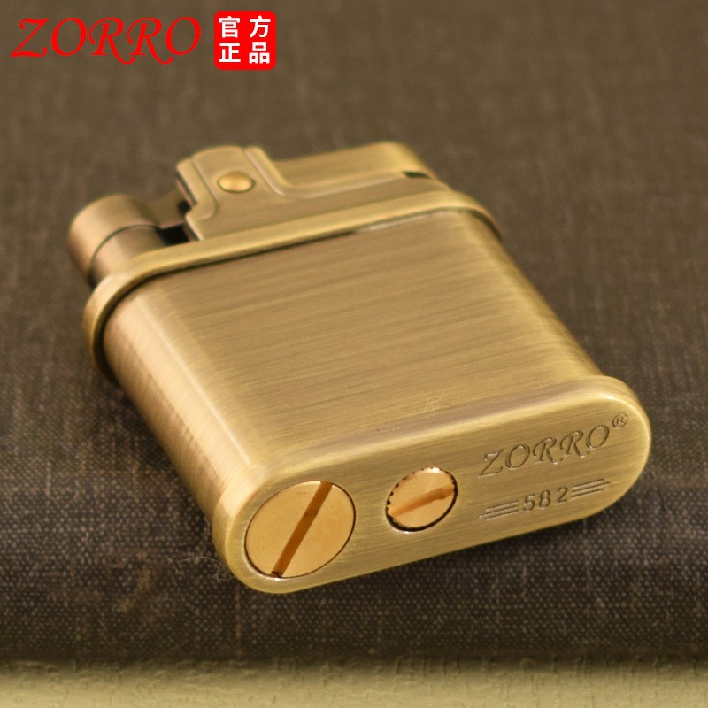 ZORRO 582 ไฟแช็กน้ำมันแบบทองเห - Vintage Collectible Buttons บทวิจารณ์และราคา