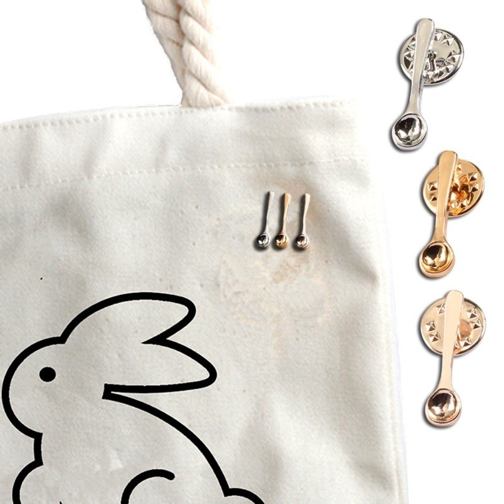 เข็มกลัดรูปช้อนดีไซน์น่ารัก ขน - Vintage Collectible Spoons บทวิจารณ์และราคา