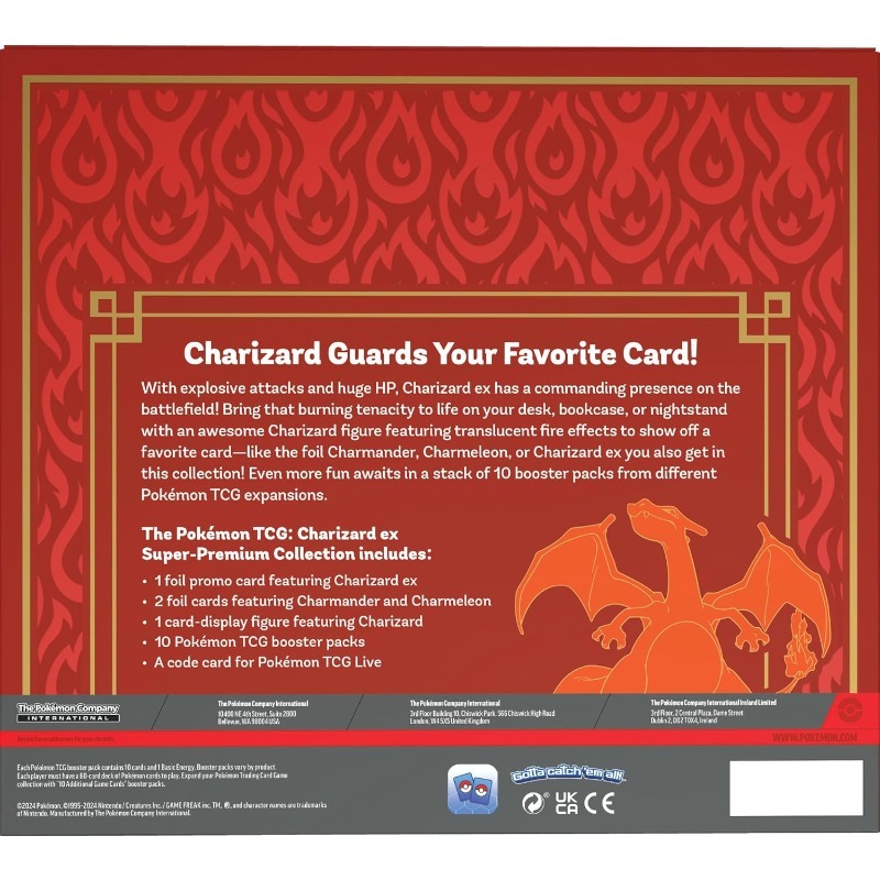 โปเกมอน TCG ชาริซาร์ด EX ซูเปอ - Collectible Collection บทวิจารณ์และราคา