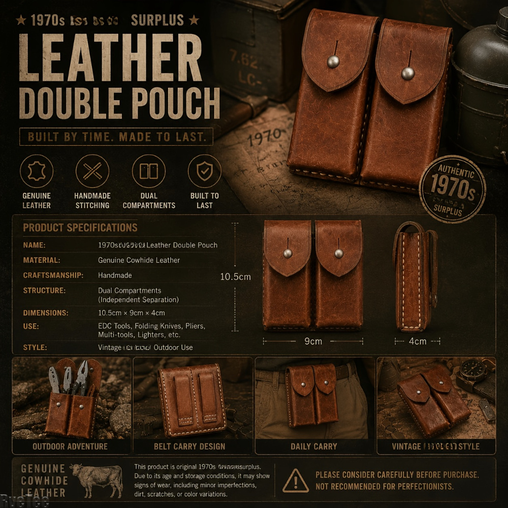 กระเป๋าจัดระเบียบแบบสองช่องสไต - Vintage Collectible Knife บทวิจารณ์และราคา