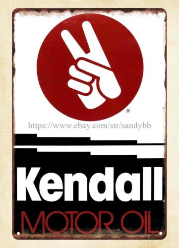 ป้ายโลหะของ Kendall Motor Oil  - Vintage And Collectible Stores บทวิจารณ์และราคา