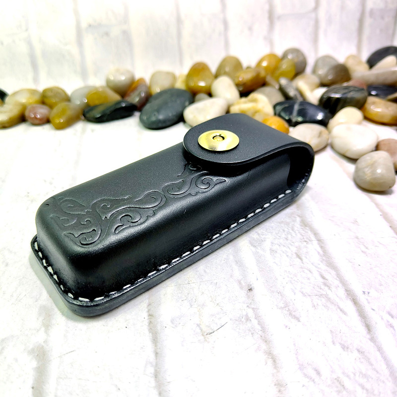 ซองใส่มีดพับขนาดเล็ก ซองหนังใส - Vintage Collectible Knife บทวิจารณ์และราคา